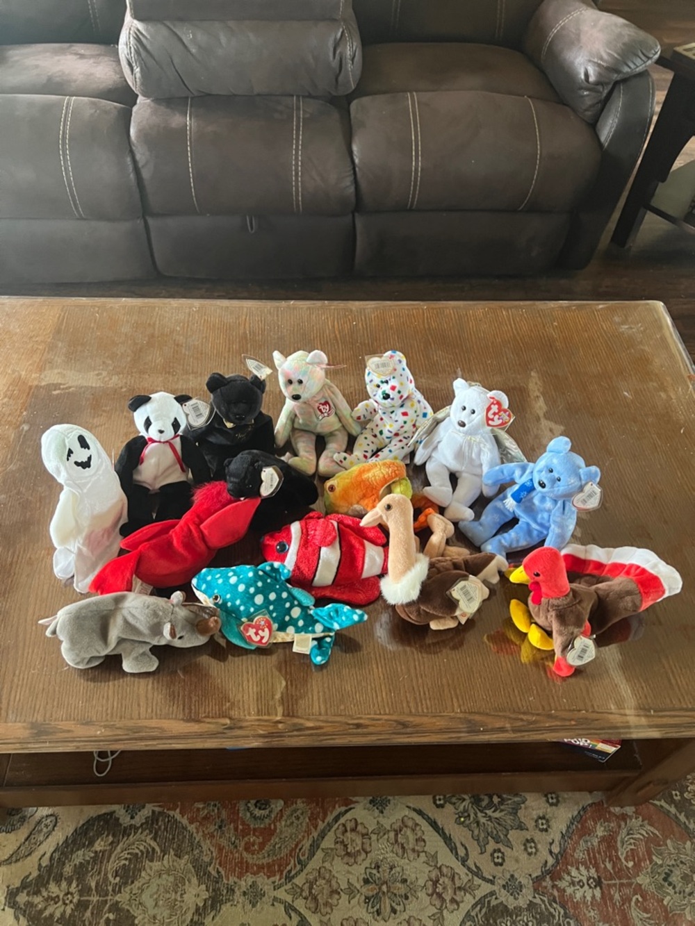 Lot of 15 Vintage Beanie Babies #22